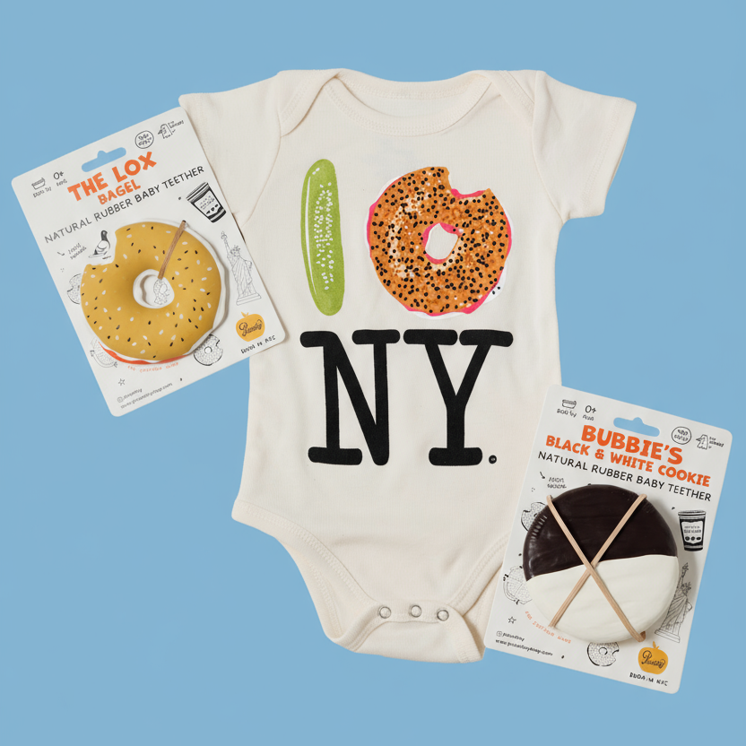 Baby's First Bite of the Big Apple Gift Set – PiccoliNY