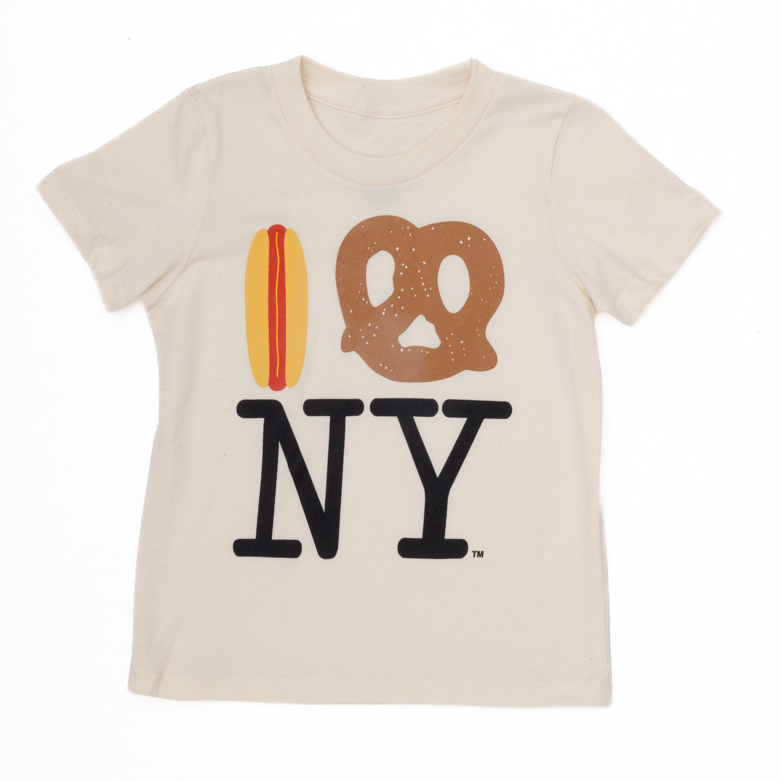 Hot Dog Pretzel NY Tee