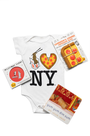 Lo Mein Pizza Baby Gift Set