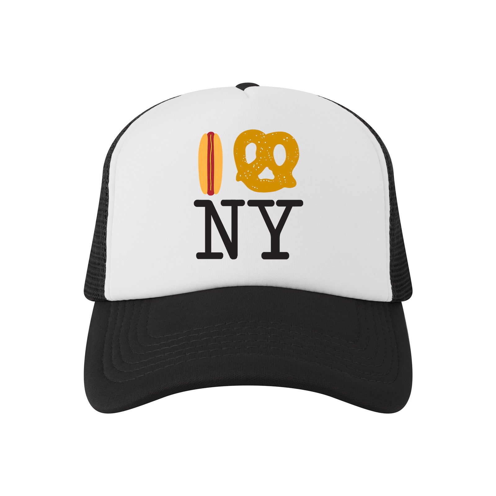 Hot Dog Pretzel NY Kids Trucker Hat