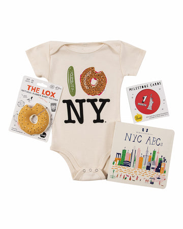 Pickle Bagel NY Baby Gift Set