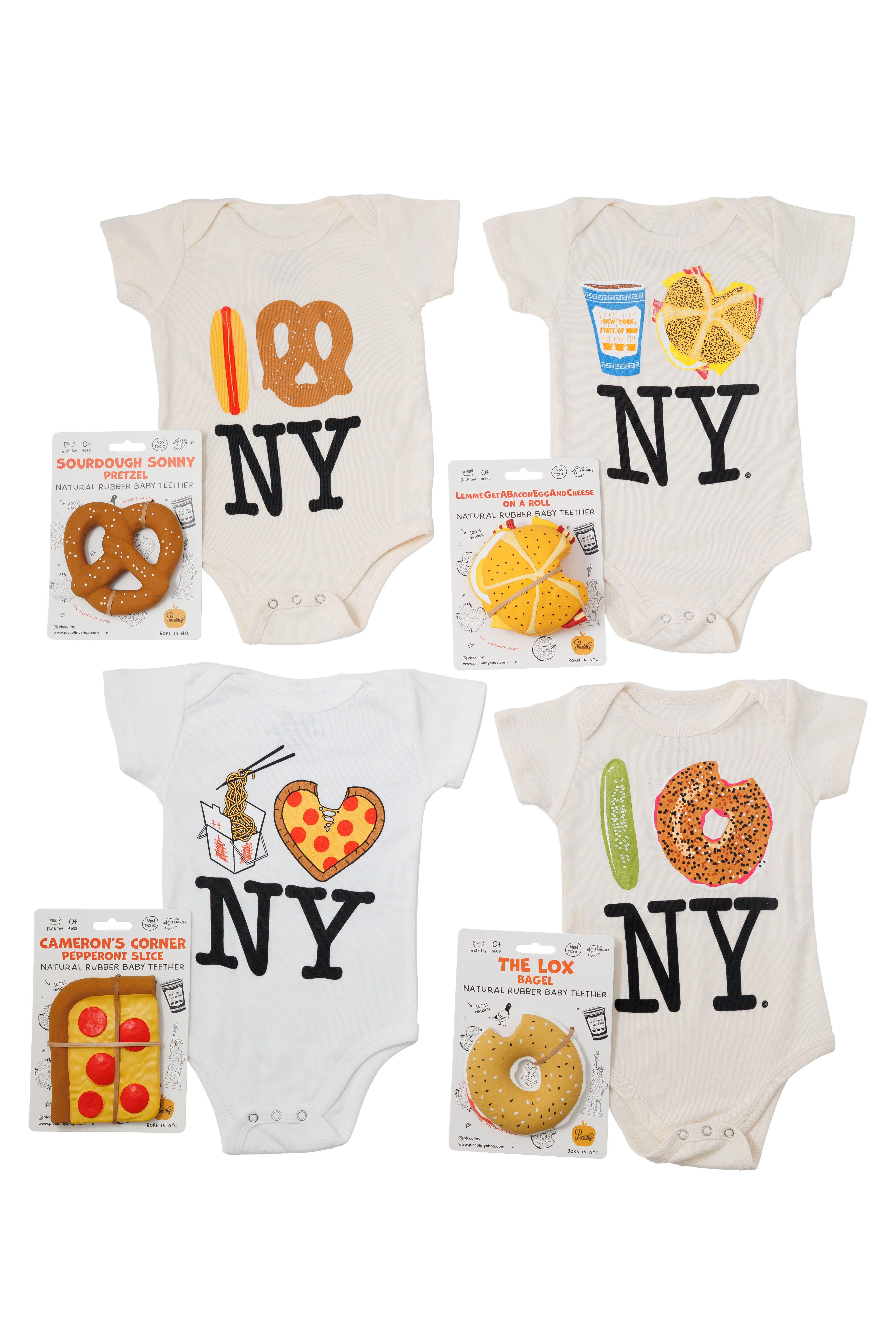 NYC Foodie Baby Gift Set –
