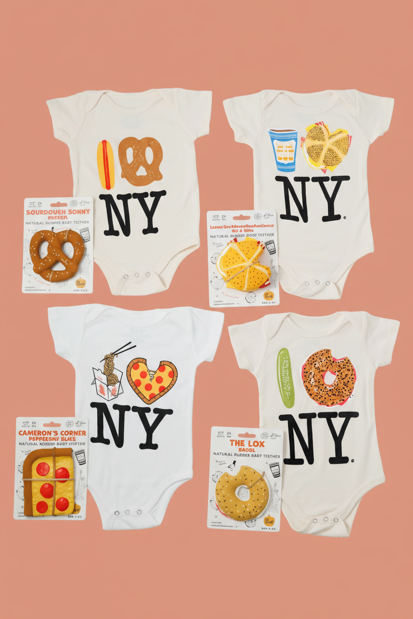 NYC Foodie Baby Gift Set –
