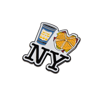 Bacon Egg & Cheese New York Enamel Pin