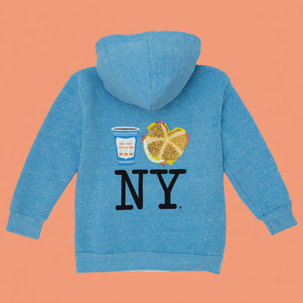 Coffee Bacon Egg & Cheese NY Hoodie