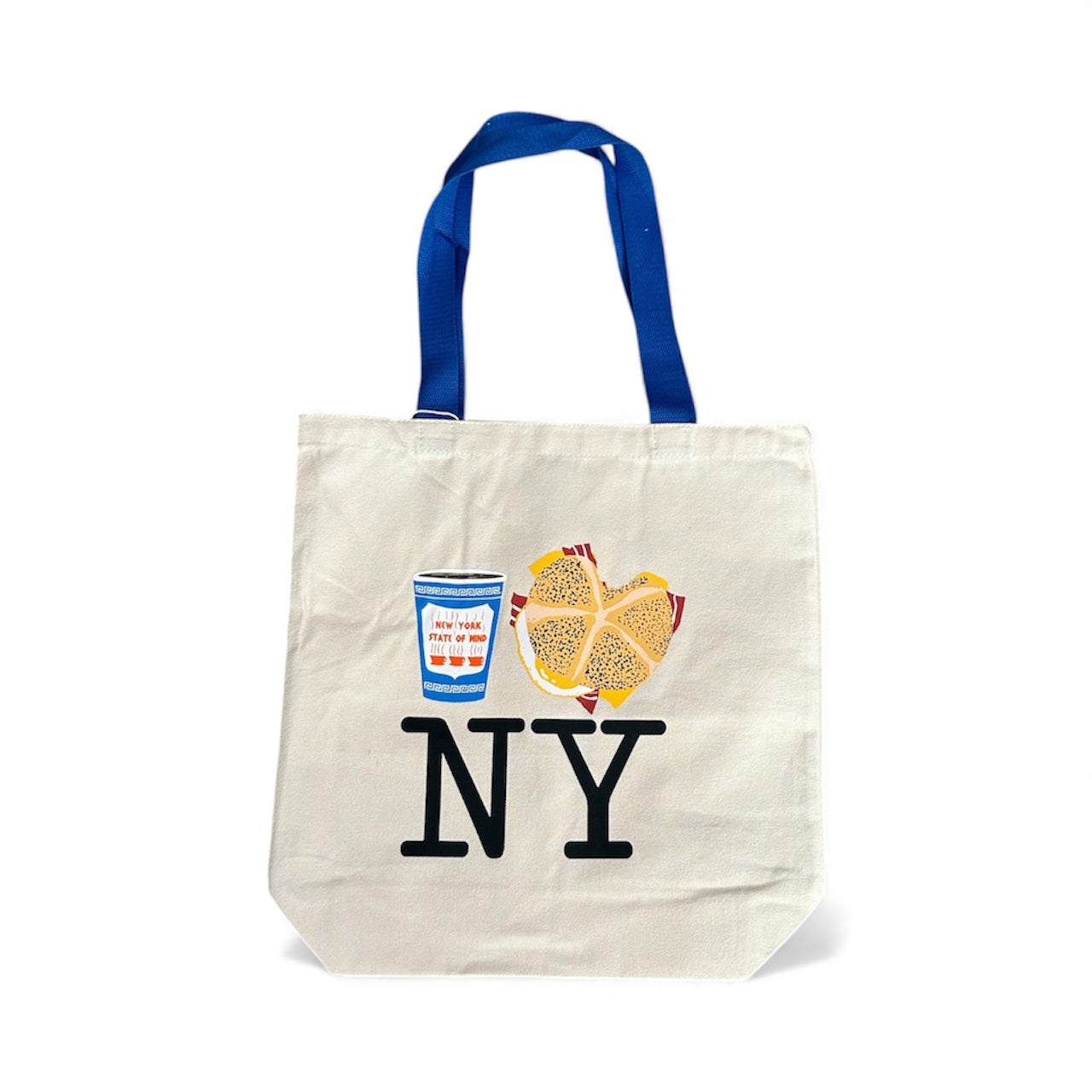 Bacon Egg and Cheese NY Large Tote