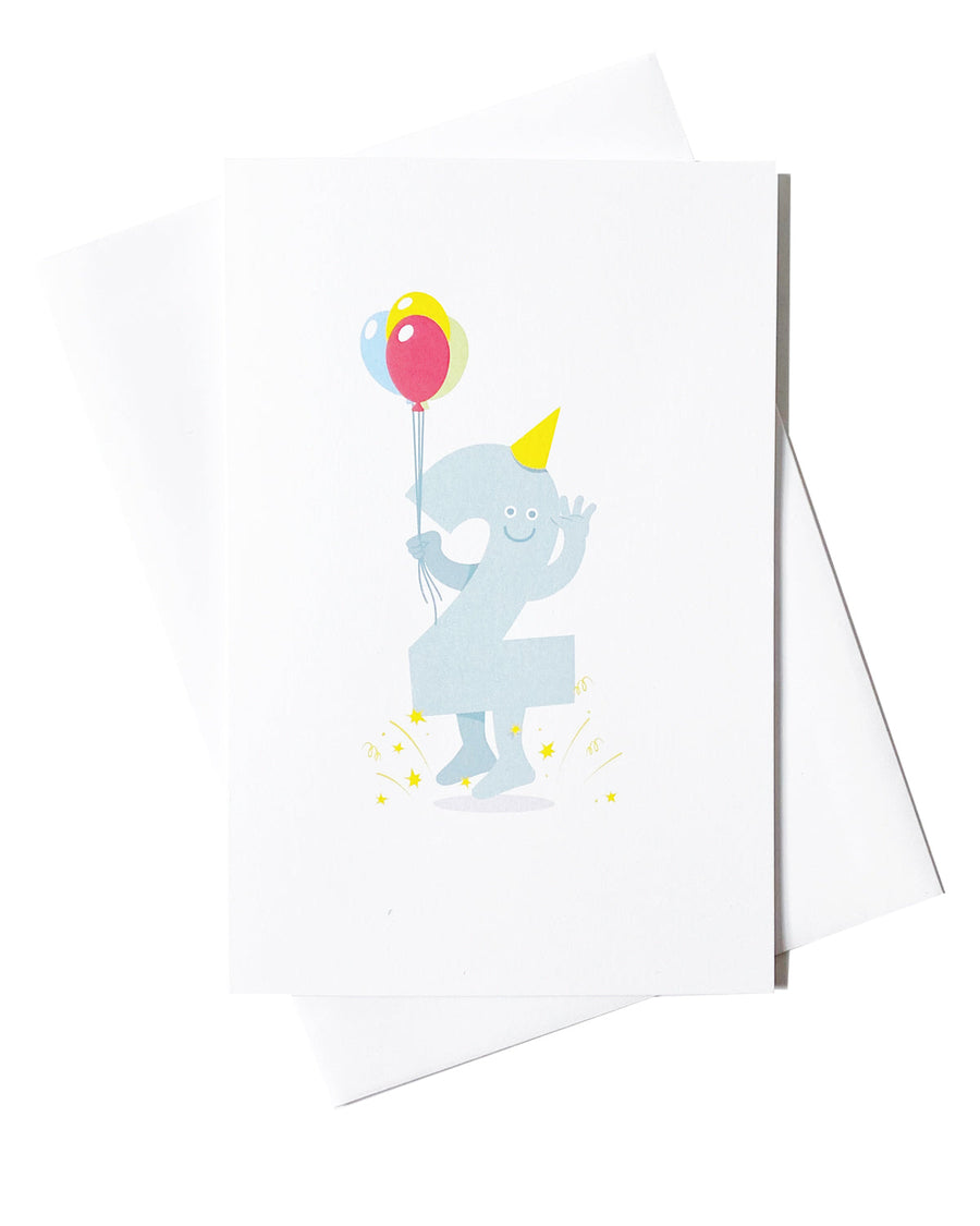 2nd Birthday Card