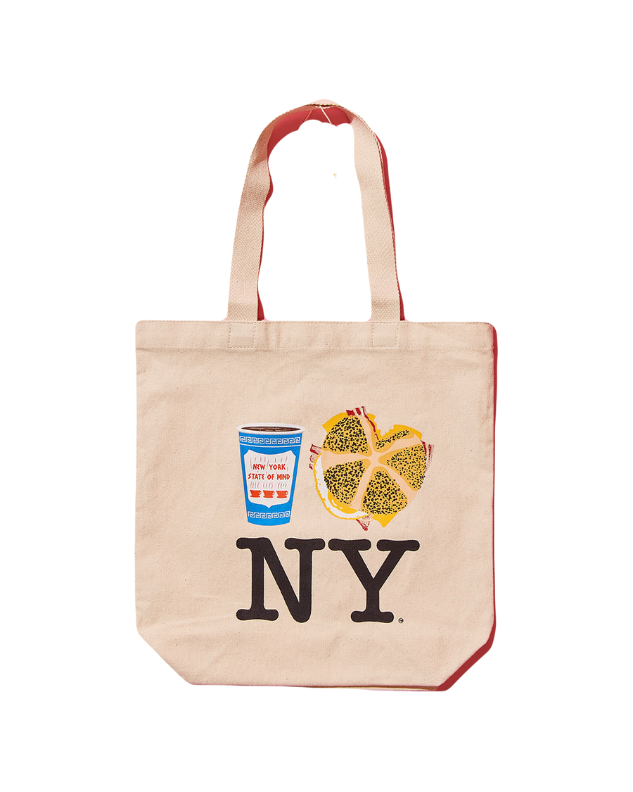 Bacon Egg and Cheese NY Large Tote