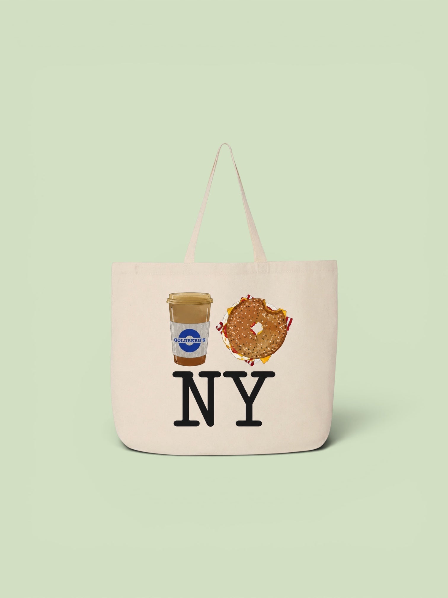 PiccoliNY x Goldberg's Famous Bagels Tote