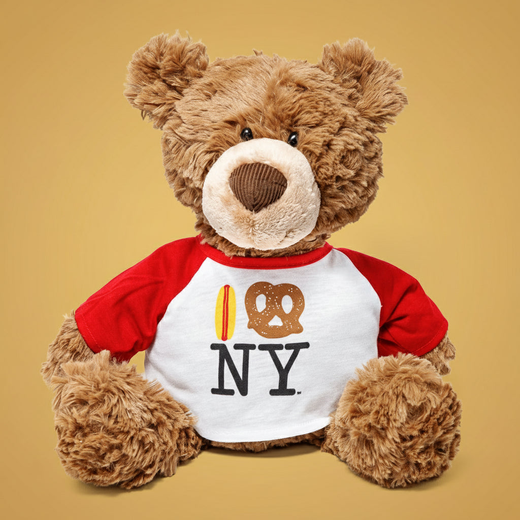 PiccoliNY Hot Dog Pretzel Bear