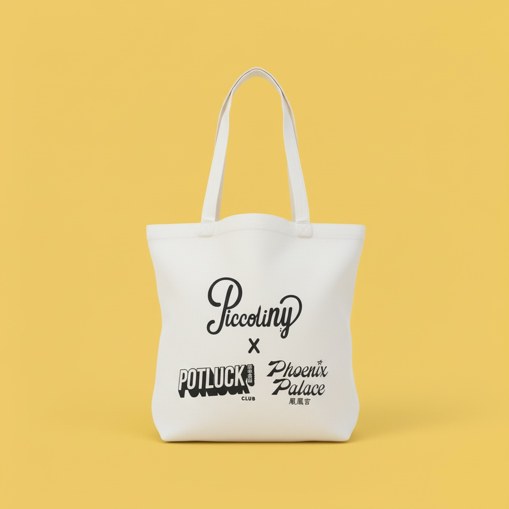 PiccoliNY x Potluck Club x Phoenix Palace Chinatown Lucky Lion Tote