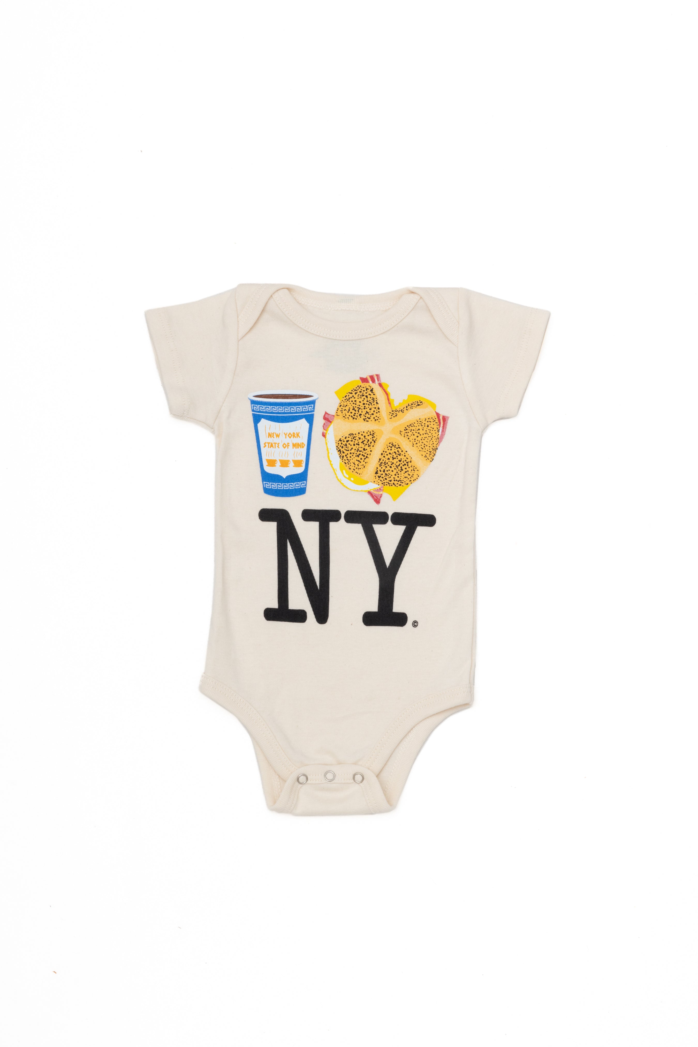 Coffee Bacon Egg and Cheese NY Onesie