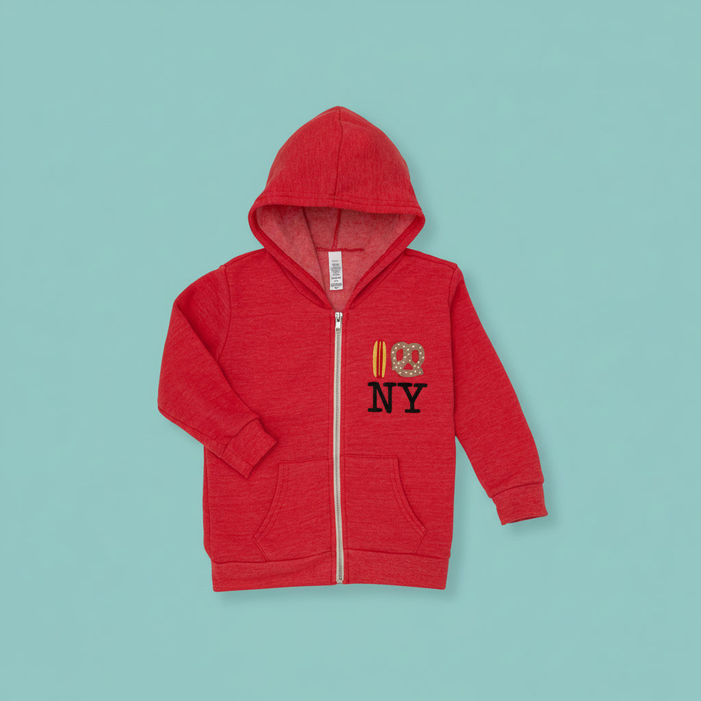 Hot Dog Pretzel NY Hoodie