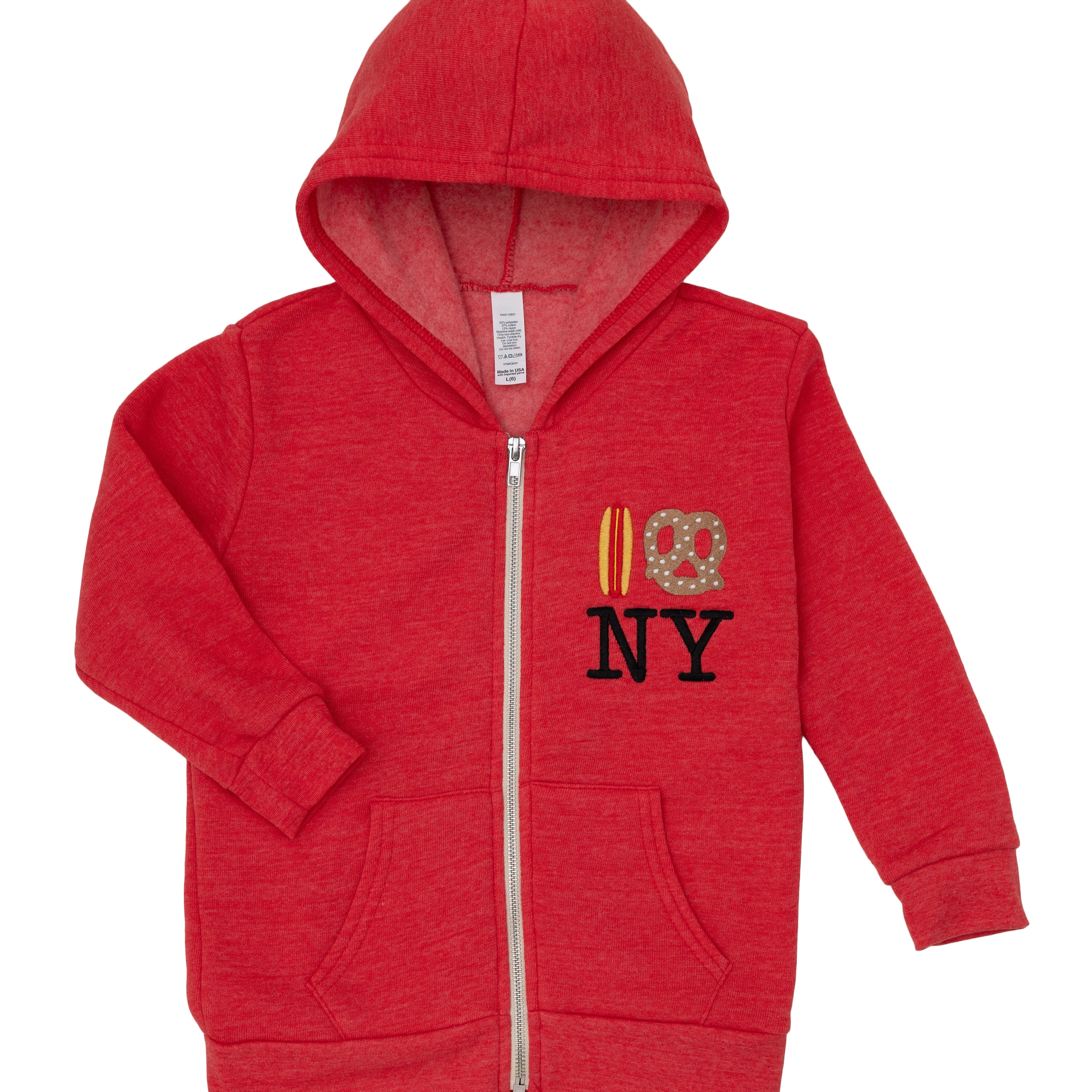 Hot Dog Pretzel NY Hoodie