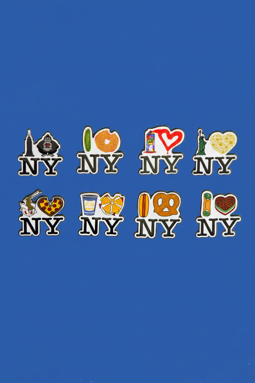 NY NY Pin Set