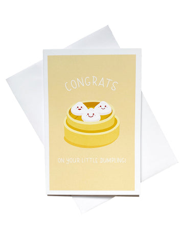 Congrats On Your Little Dumpling Card