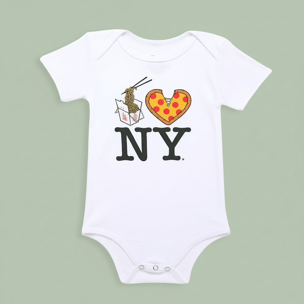 Lo Mein Pizza NY Onesie