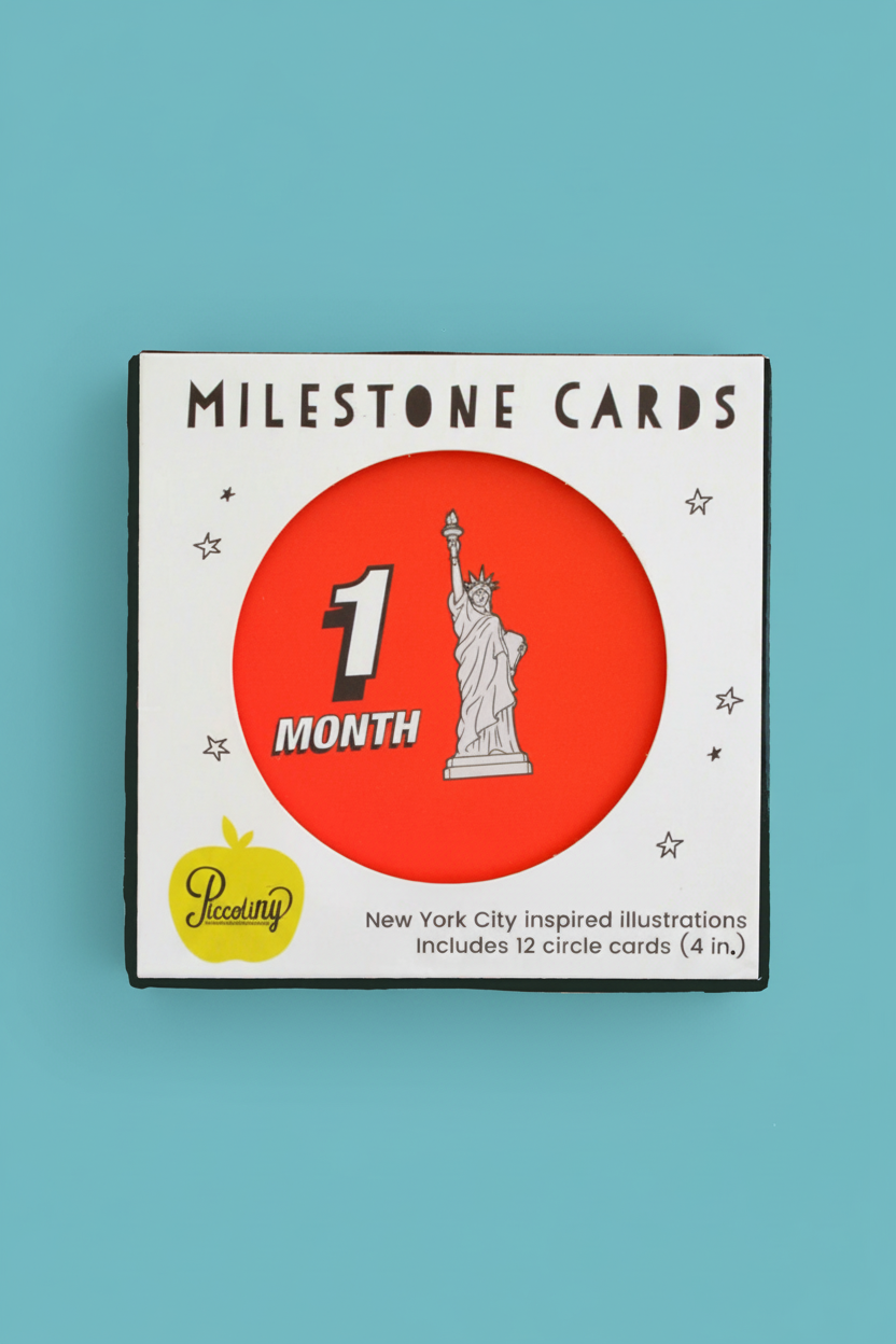 NY Baby Milestone Cards