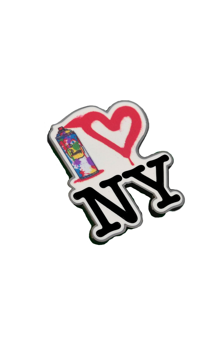 Spray Paint New York Enamel Pin