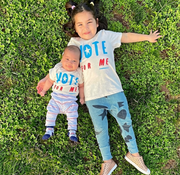 Oliver Jeffers for Happiest Baby x PiccoliNY Vote For Me Onesie