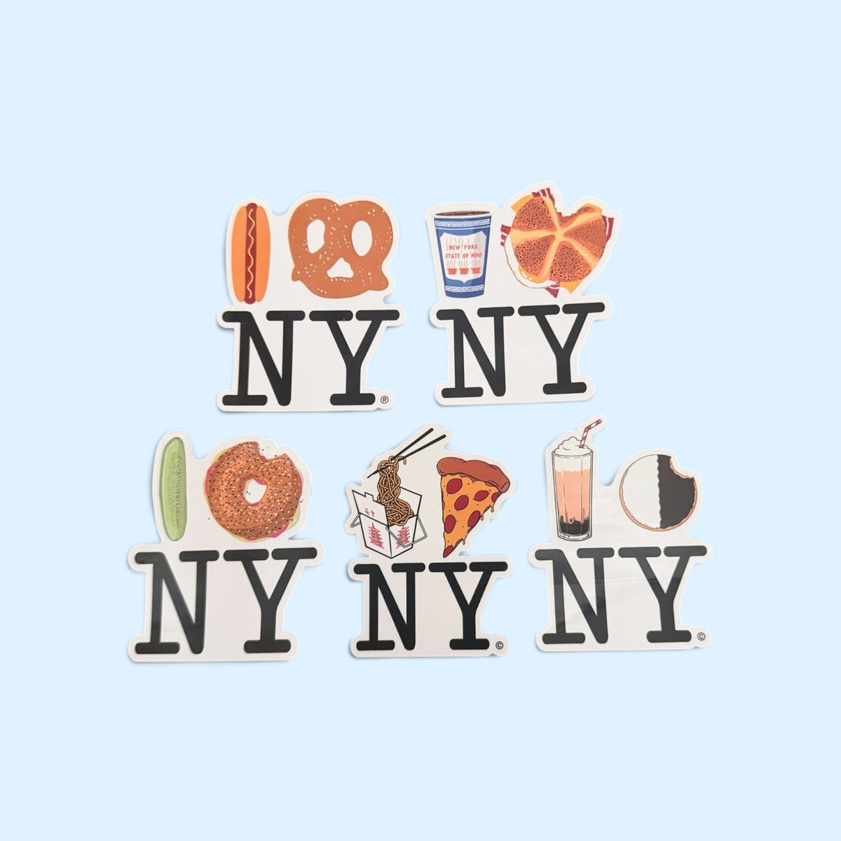 PiccoliNY Vinyl Sticker Pack