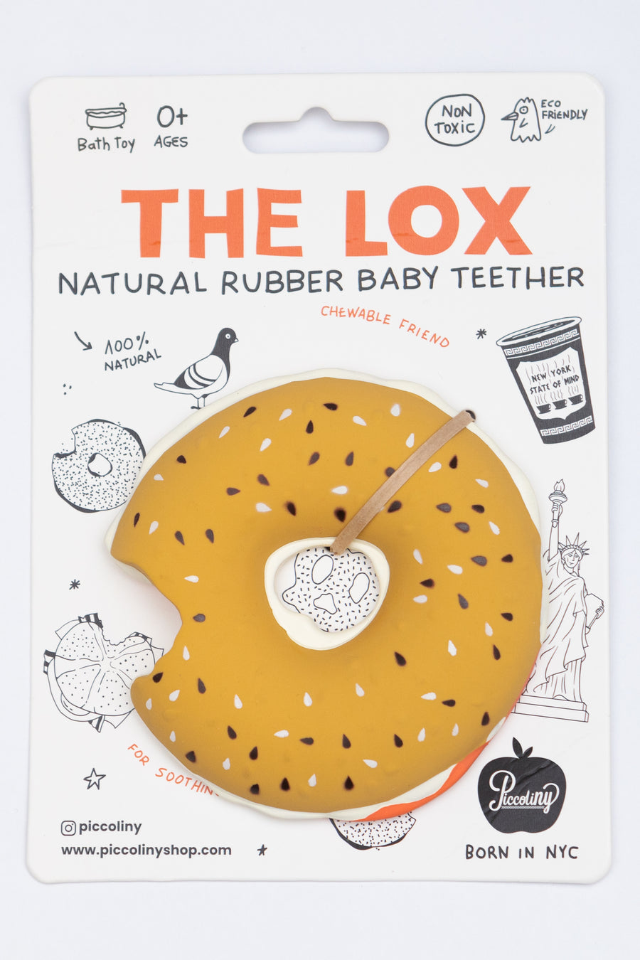 The Lox Bagel Teether