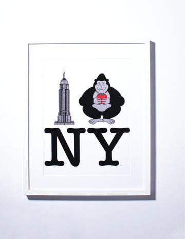 Empire King Kong NY Poster