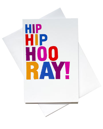 Hip Hip Hooray! Card