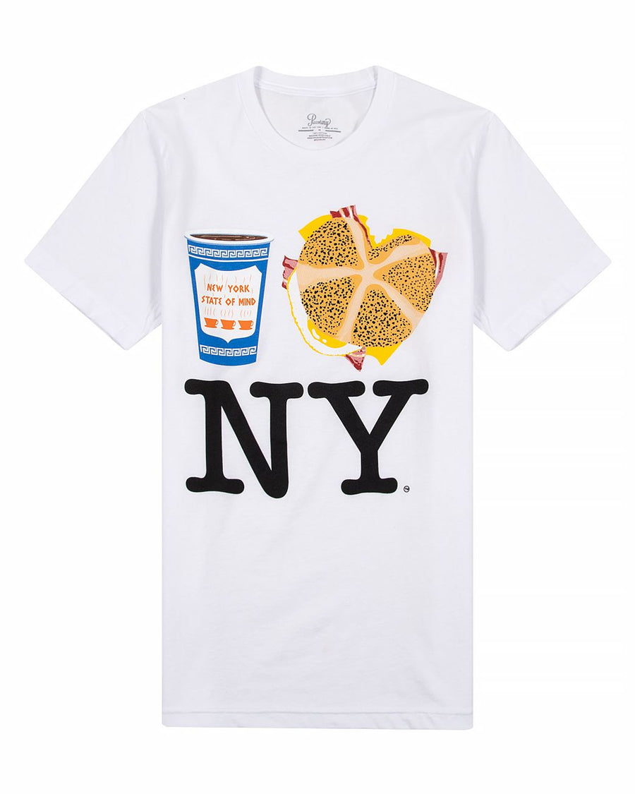Coffee Bacon Egg and Cheese NY Adult Unisex Tee