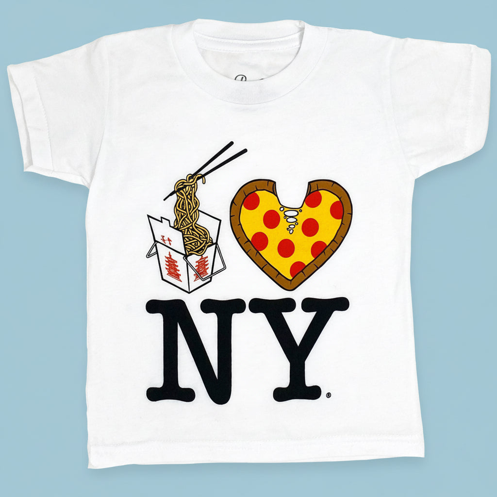 Lo Mein Pizza NY Tee